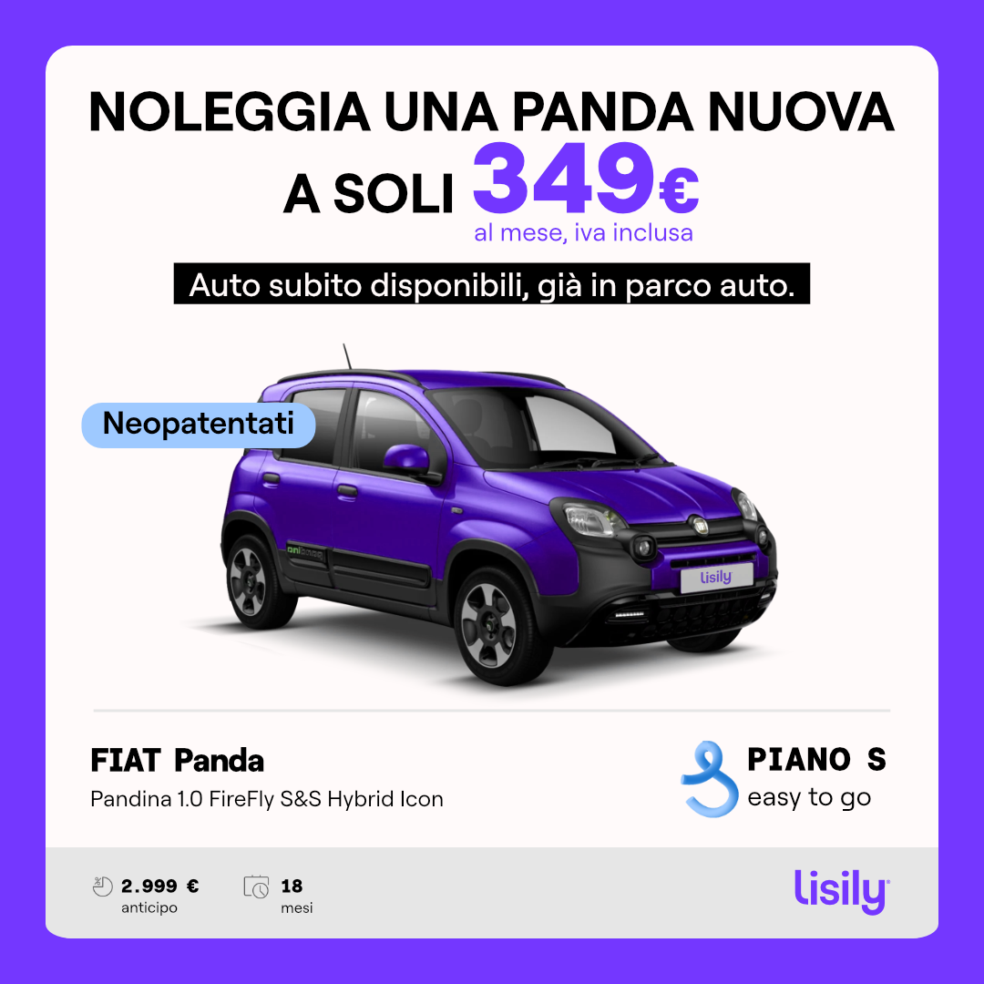 Fiat panda noleggio